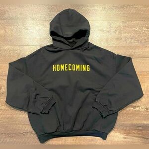 Essentials Fear of God Men’s Black Heavy Fleece Hoodie Sweatshirt Size Small NWT